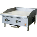 HOTZONE - 24" TABLE TOP GRIDDLE MANUAL