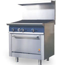HOTZONE - 36" RANGE WITH CHARBROILER