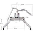 TURBO - MANUAL FRUIT/VEGETABLE SLICER 3/8