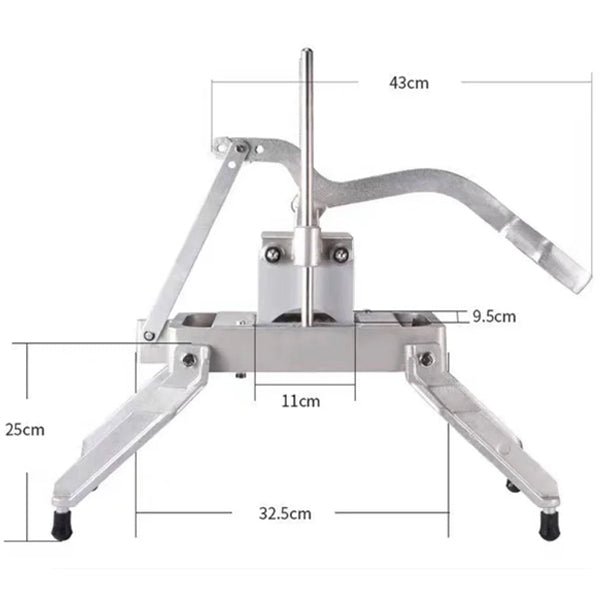 TURBO - MANUAL FRUIT/VEGETABLE SLICER 3/8