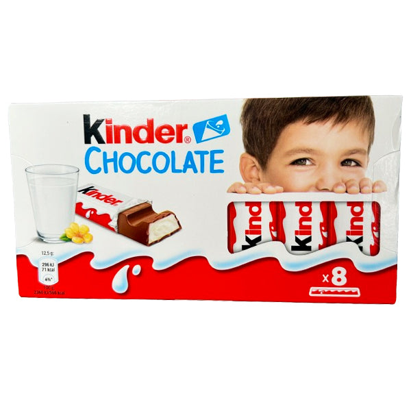 KINDER - CHOCOLATE 8PCS 100GR
