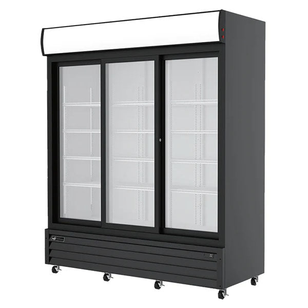 EFI - C3S-68GD 3 DOOR GLASS SLIDING COOLER 68"