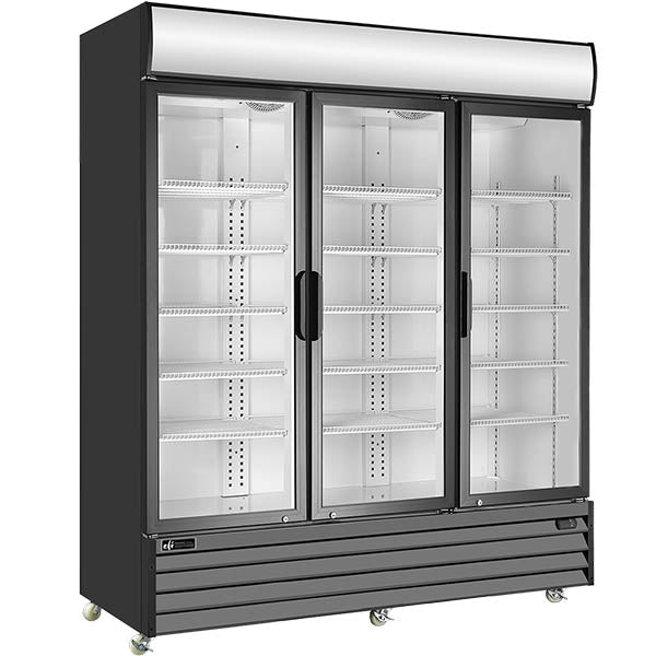 EFI - C3-68GD 3 DOOR GLASS SWING COOLER 68"