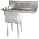 OMEGA - 2118TWS 3 COMPARTMENT SINK 21X18 21x18x14