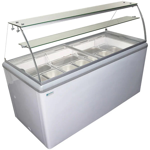 EXCELLENCE - GELATO DISPLAY 4 PANS 29"