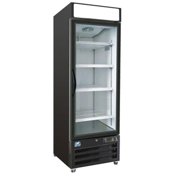 COLDZONE - SWING 1 DOOR GLASS REFRIGERATOR 26R-G1 EA