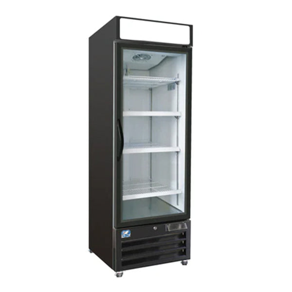 COLDZONE - FULL SIZE SINGLE DOOR GLASS COOLER 28"