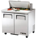 TRUE - TSSU-36-08-HC 2 DOOR SANDWICH PREP TABLE 36"
