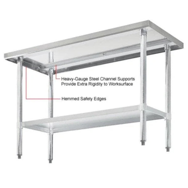 OMEGA - WORKTABLE TSW2448E 24x48 IN