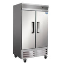 COLDZONE - DOUBLE DOOR S/STEEL REFRIGERATOR 40"