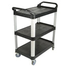 GLOBE - UTILITY CART SMALL- BLACK 33"Lx17"Wx37"H