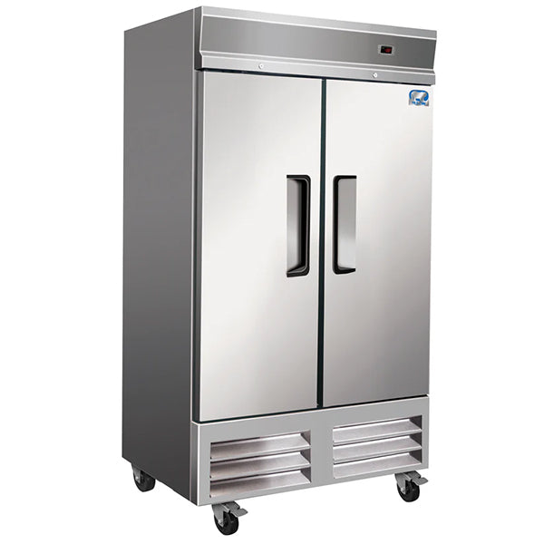 COLDZONE - 33F-2D 2 DOOR STAINLESS STEEL FREEZER EA