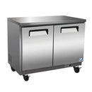 COLDZONE - 36UD-2DF 2 DOOR UNDERCOUNTER FREEZER 36"