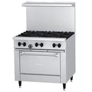 GARLAND - 36" 6 BURNER RANGE WITH OVEN EA
