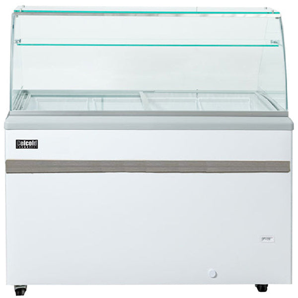 CELCO - ICE CREAM DIPPING CABINET 6 BASKETS 71"