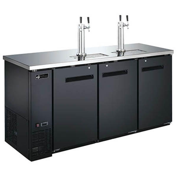 EFI - CBBDD3-72CC 72" DRAFT BEER KEG COOLER