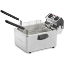 WARING - COUNTER TOP ELECTRIC FRYER DUAL BASKET EA
