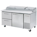 BLUE AIR - BAPP67-D2L-HC PIZZA PREP TABLE 67"