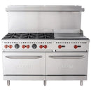 VULCAN - SX60F-6B24G 6 BURNER WITH 24" GRIDDLE RANGE 60"