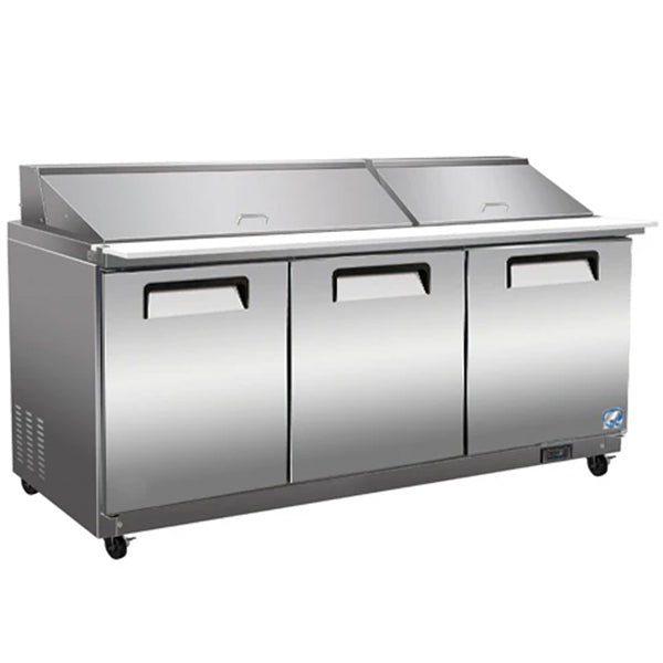 COLDZONE - 72STM-3D 72" SANDWICH PREP TABLE