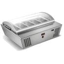 EFI - GELATO FREEZER TABLE TOP 5PAN CURVED DISPLAY 5PANS