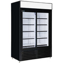 DUE NORTH - CD45-HC-BLACK REFRIGERATED MERCHANDISER 52"W