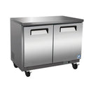 COLDZONE - 48UC-R/F-2D CONVERTIBLE UNDERCOUNTER REFR/FRZR 48"