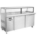 SUB EQUIP - CUSC-60G SALAD PREP TABLE 60" WITH SNEEZE GUARD