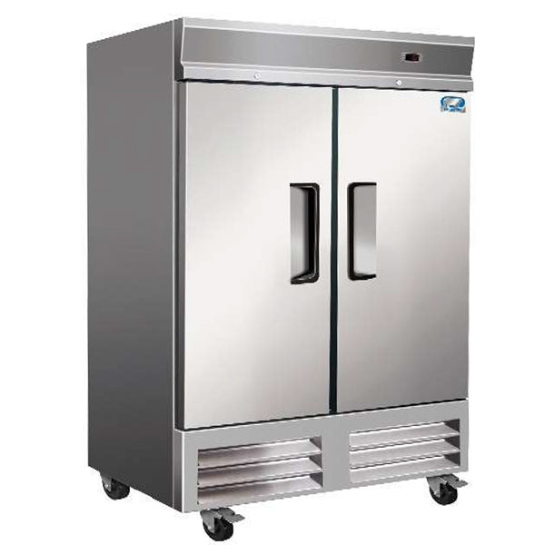 COLDZONE - 49R-2D2 DOOR STAINLESS STEEL RERIGERATOR 49"