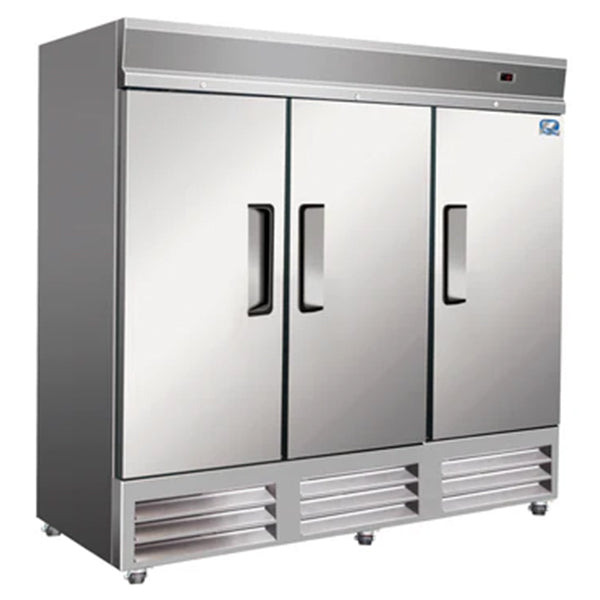 COLDZONE - 3 DOOR REACH IN REFRIGERATOR 82"