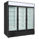 COLDZONE - 81F-G3 3 DOOR GLASS FREEZER 81"
