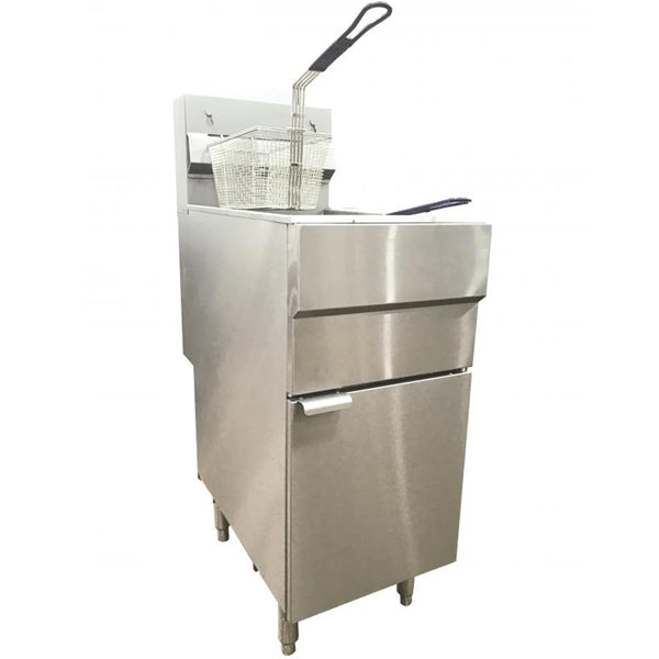 CANCO - GF-90-LPG 40LB PROPANE FRYER W/ SINGLE COMPARTMENT 40 LBS.