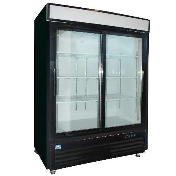 COLDZONE - R49-G2S SWING 2 GLASS DOOR MERCHANDISER 49"