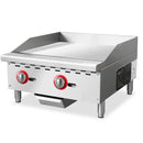 OMCAN - COUNTER TOP GRIDDLE MANUAL 24"