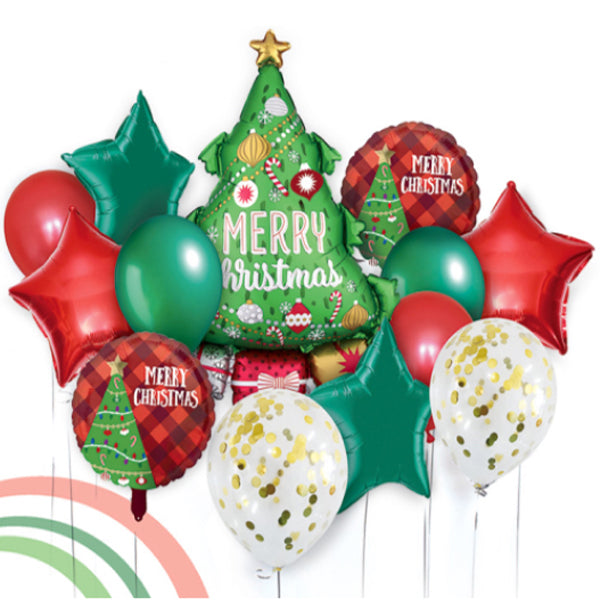 ROOTS BAKER - CHRISTMAS DECORATION BALLOONS 13PC