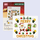 ROOTS BAKER - MERRY CHRISTMAS BALLOONS 38PC 1PK