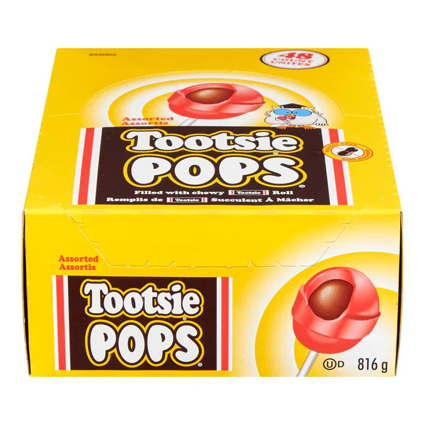 TOOTSIE ROLL - ASSORTED POPS 12x48 EA