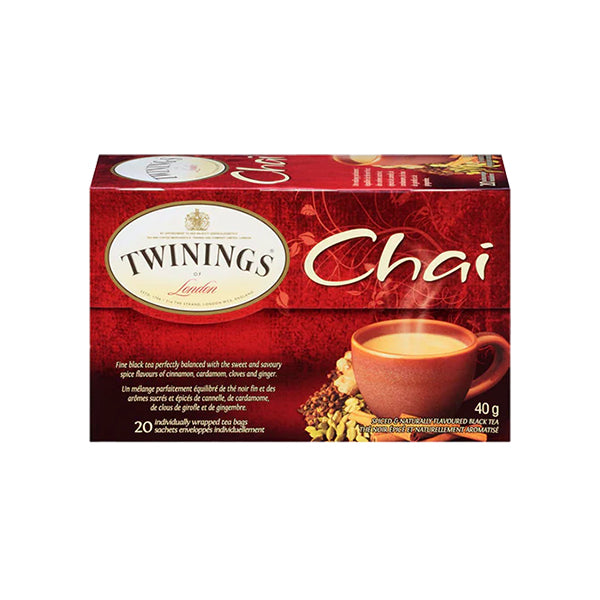 TWININGS - CHAI TEA 20S