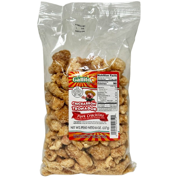 EL GALLITO - CHICHARRON PORK CRACKLINGS 227GR