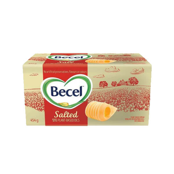 BECEL - SALTED PLANT BASED BUTTER 454GR