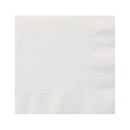 UNIQUE - BRIGHT WHITE LUNCHEON NAPKINS 20CT