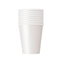 UNIQUE - 9oz WHITE PAPER CUPS EA