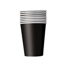 UNIQUE - 9oz MIDNIGHT BLACK PAPER CUP 8EA