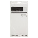 UNIQUE - CLEAR RECT PLASTIC TABLECOVER 54X108 EA