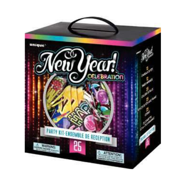 UNIQUE - NEW YEARS CELEBRATION KIT FOR 25 EA