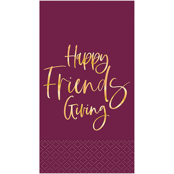 UNIQUE - HAPPY FRIENDSGIVING GUEST NAPKIN 16CT