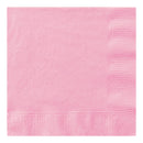 UNIQUE - LOVELY PINK BEVERAGE NAPKINS 20CT