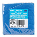 UNIQUE - ROYAL BLUE LUNCHEON NAPKINS 20CT