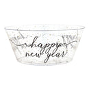 UNIQUE - NEW YEAR PLASTIC SERVING BOWL 1CT