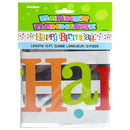 UNIQUE - DOTTED BIRTHDAY 12in FOIL BANNER 1EA